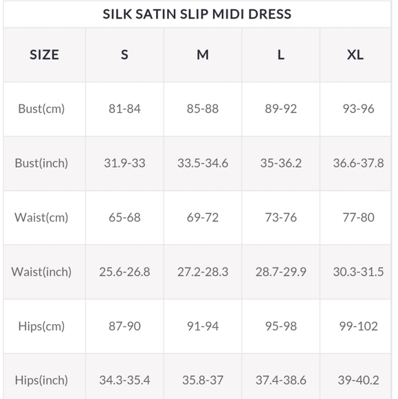 Silk Satin Slip Midi Dress (Light Beige) - NAP Loungewear - Picture 7 of 12